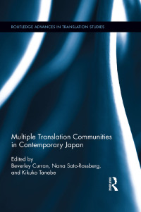 Cover image: Multiple Translation Communities in Contemporary Japan 1st edition 9780367023539