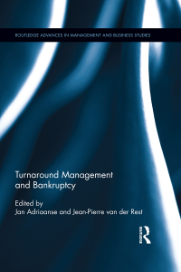 Cover image: Turnaround Management and Bankruptcy 1st edition 9780367242879