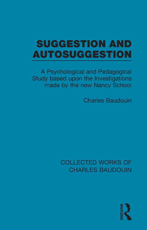 Cover image for book Suggestion and Autosuggestion