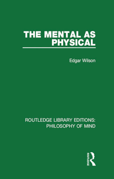 Cover image for book The Mental as Physical