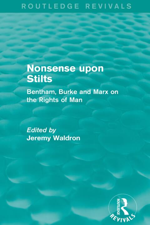 Cover image for book Nonsense upon Stilts (Routledge Revivals)