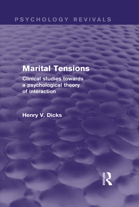 Cover image for book Marital Tensions (Psychology Revivals)
