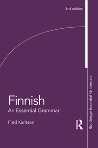 Cover image: Finnish: An Essential Grammar 3rd edition 9781138821576