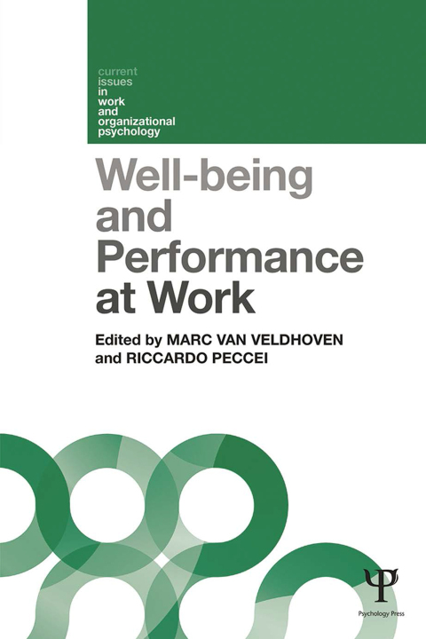 Cover image for book Well-being and Performance at Work