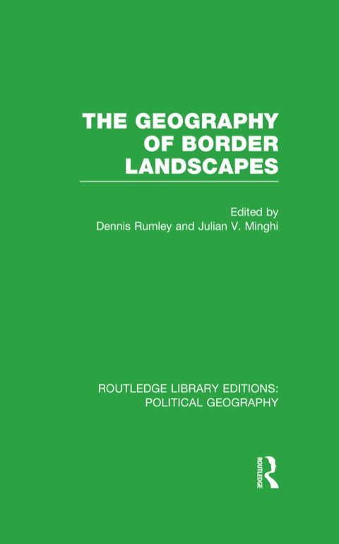Cover image for book The Geography of Border Landscapes