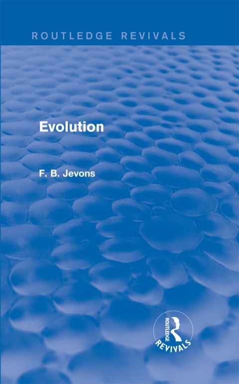 Cover image for book Evolution (Routledge Revivals)