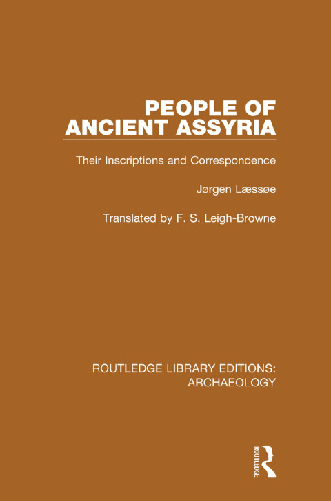 Cover image for book People of Ancient Assyria