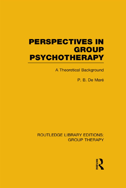 Cover image for book Perspectives in Group Psychotherapy