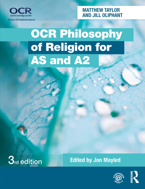Cover image for book OCR Philosophy of Religion for AS and A2