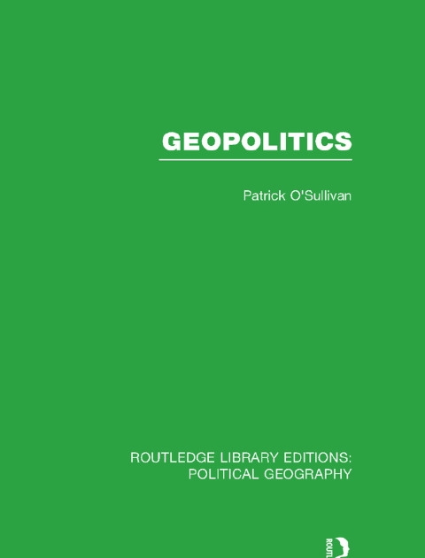 Cover image for book Geopolitics