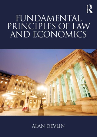 Fundamental Principles of Law and Economics