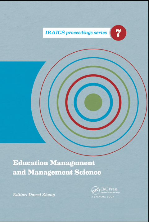 Cover image for book Education Management and Management Science