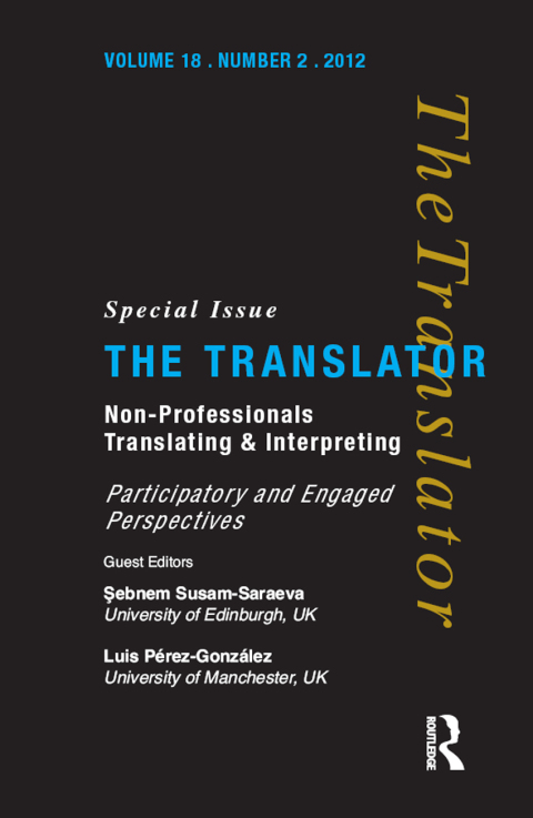 Cover image for book Non-Professional Translating and Interpreting