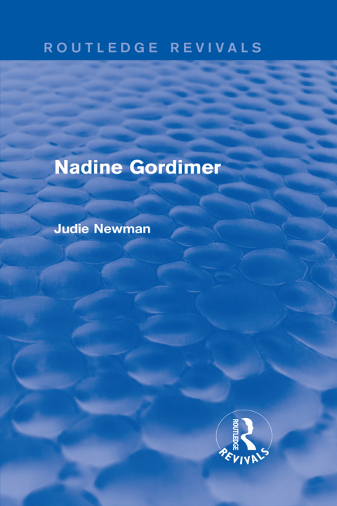 Cover image for book Nadine Gordimer (Routledge Revivals)