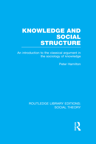 Knowledge and Social Structure