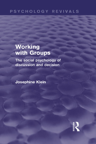 Working with Groups (Psychology Revivals)
