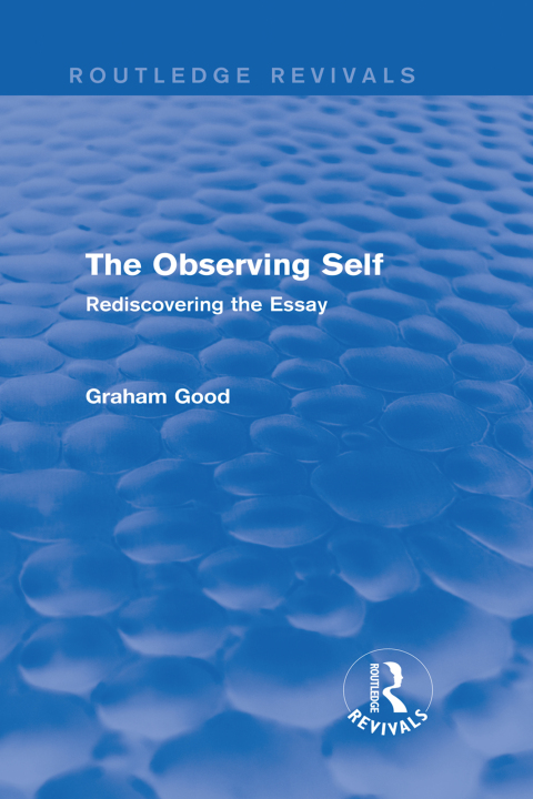 Cover image for book The Observing Self (Routledge Revivals)