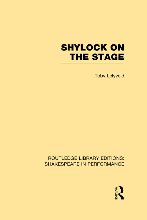 Cover image for book Shylock on the Stage