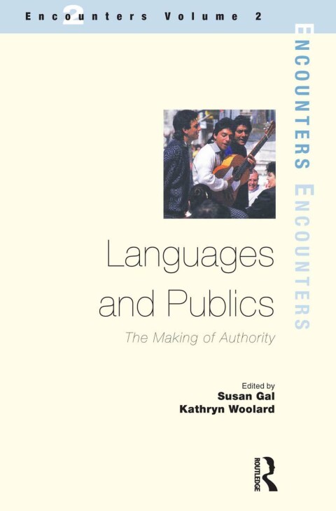 Cover image for book Languages and Publics
