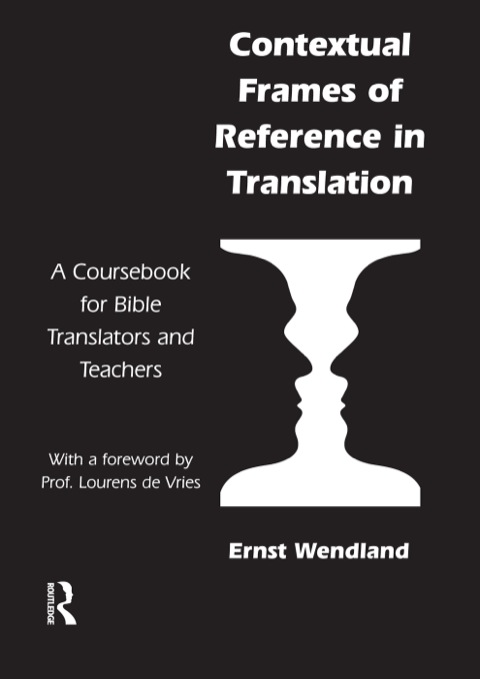 Cover image for book Contextual Frames of Reference in Translation