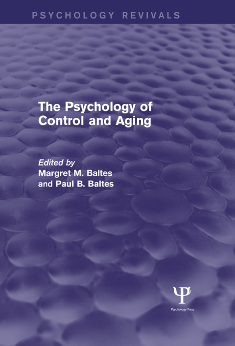 Cover image for book The Psychology of Control and Aging