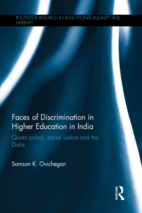 Cover image for book Faces of Discrimination in Higher Education in India