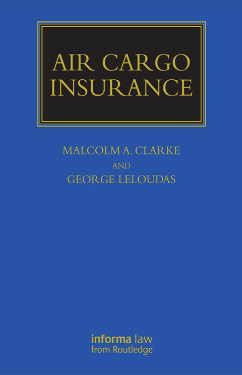 Cover image for book Air Cargo Insurance