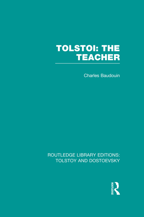 Cover image for book Tolstoi: The Teacher