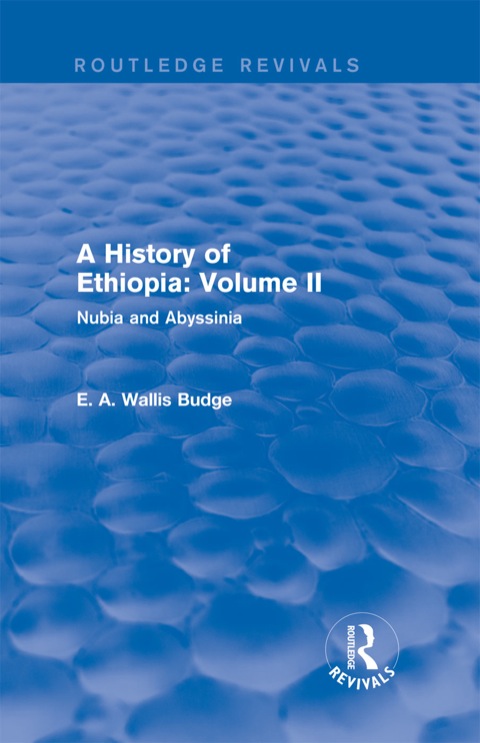 Cover image for book A History of Ethiopia: Volume II (Routledge Revivals)