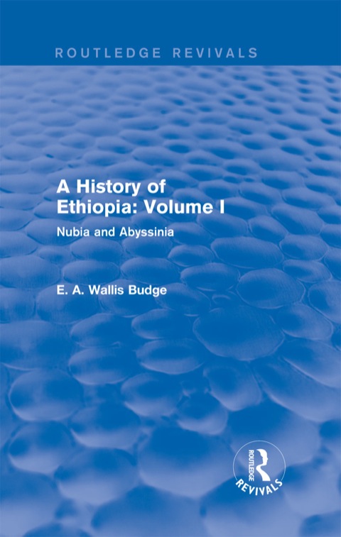 Cover image for book A History of Ethiopia: Volume I (Routledge Revivals)