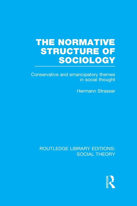 Cover image for book The Normative Structure of Sociology