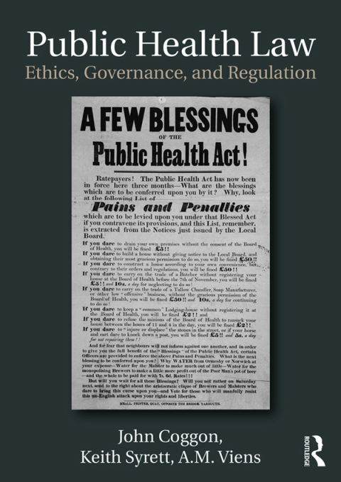 Cover image for book Public Health Law
