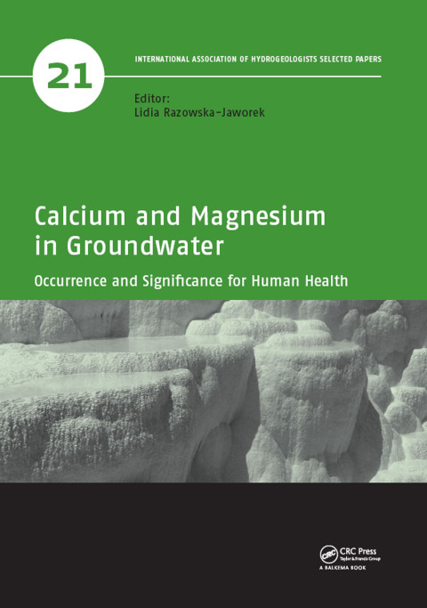 Cover image for book Calcium and Magnesium in Groundwater