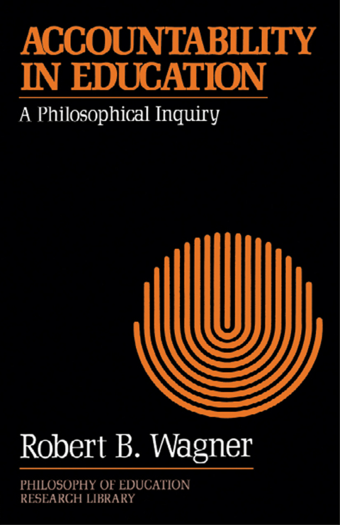 Cover image for book Accountability in Education