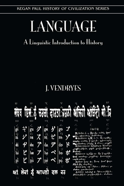 Cover image for book Language And Linguistic Introduction To History