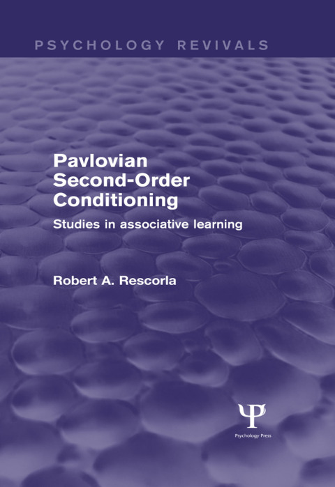 Cover image for book Pavlovian Second-order Conditioning