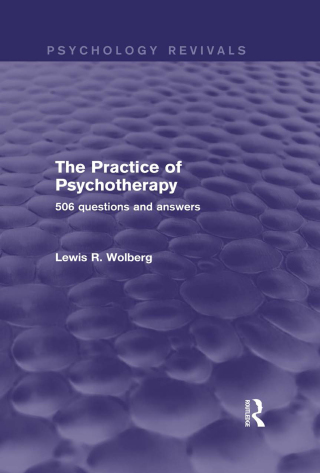 The Practice of Psychotherapy