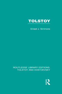 Cover image: Tolstoy 1st edition 9781138782297