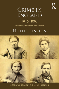 Cover image: Crime in England 1815-1880 1st edition 9781843929543