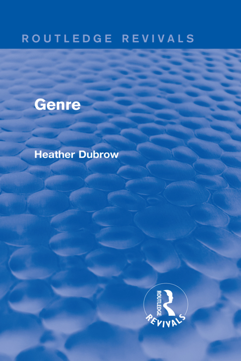 Cover image for book Genre (Routledge Revivals)