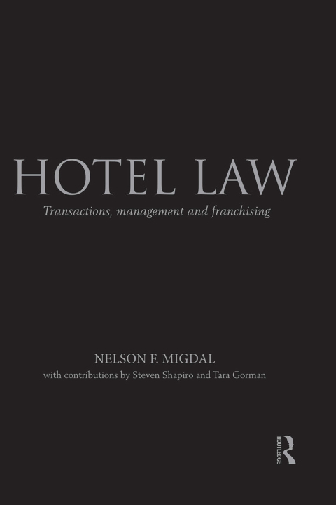 Cover image for book Hotel Law