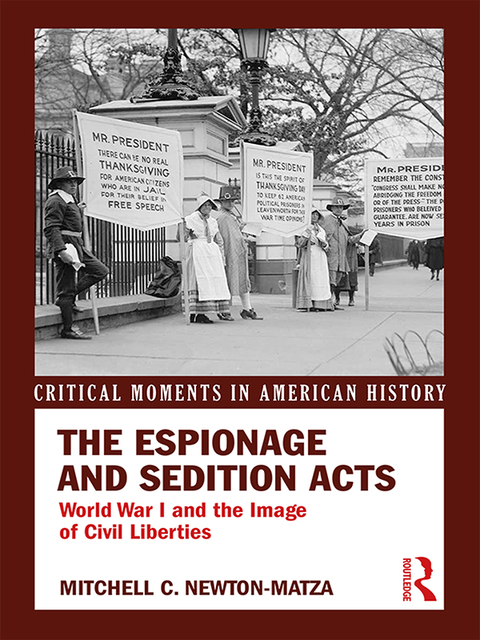 Cover image for book The Espionage and Sedition Acts