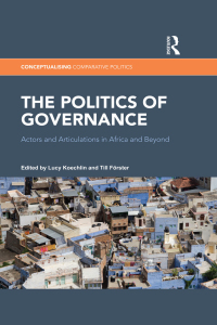 Cover image: The Politics of Governance 1st edition 9781138287198
