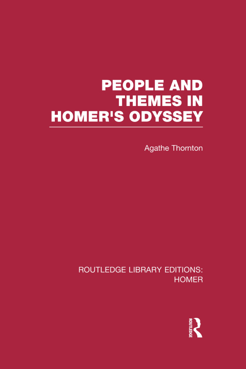 Cover image for book People and Themes in Homer's Odyssey