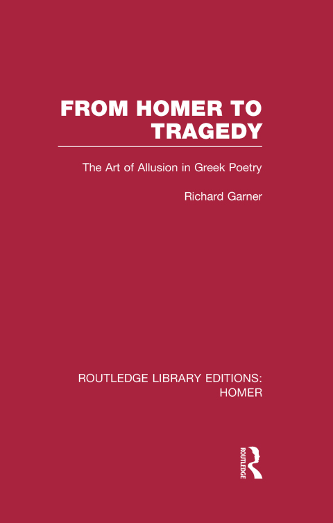 Cover image for book From Homer to Tragedy