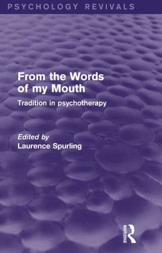 From the Words of my Mouth (Psychology Revivals)
