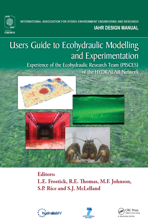Cover image for book Users Guide to Ecohydraulic Modelling and Experimentation