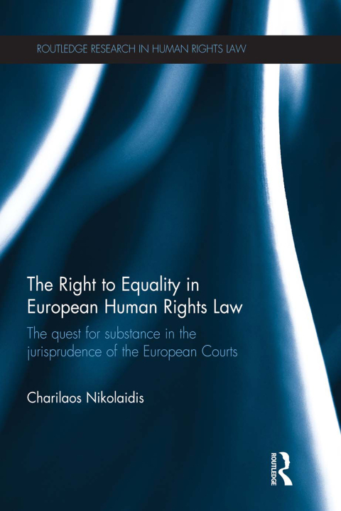 Cover image for book The Right to Equality in European Human Rights Law