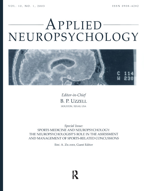 Cover image for book Sports Medicine and Neuropsychology