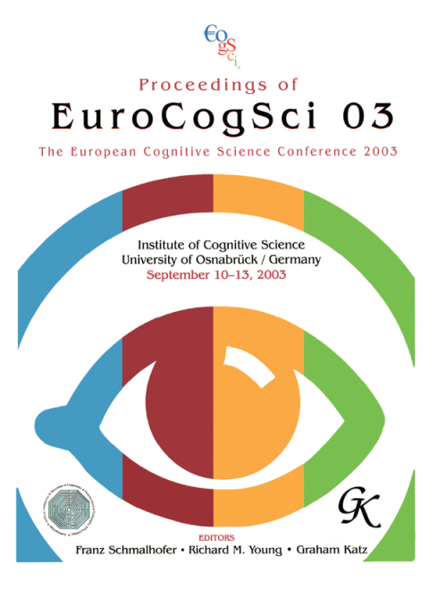 Cover image for book Proceedings of Eurocogsci 03